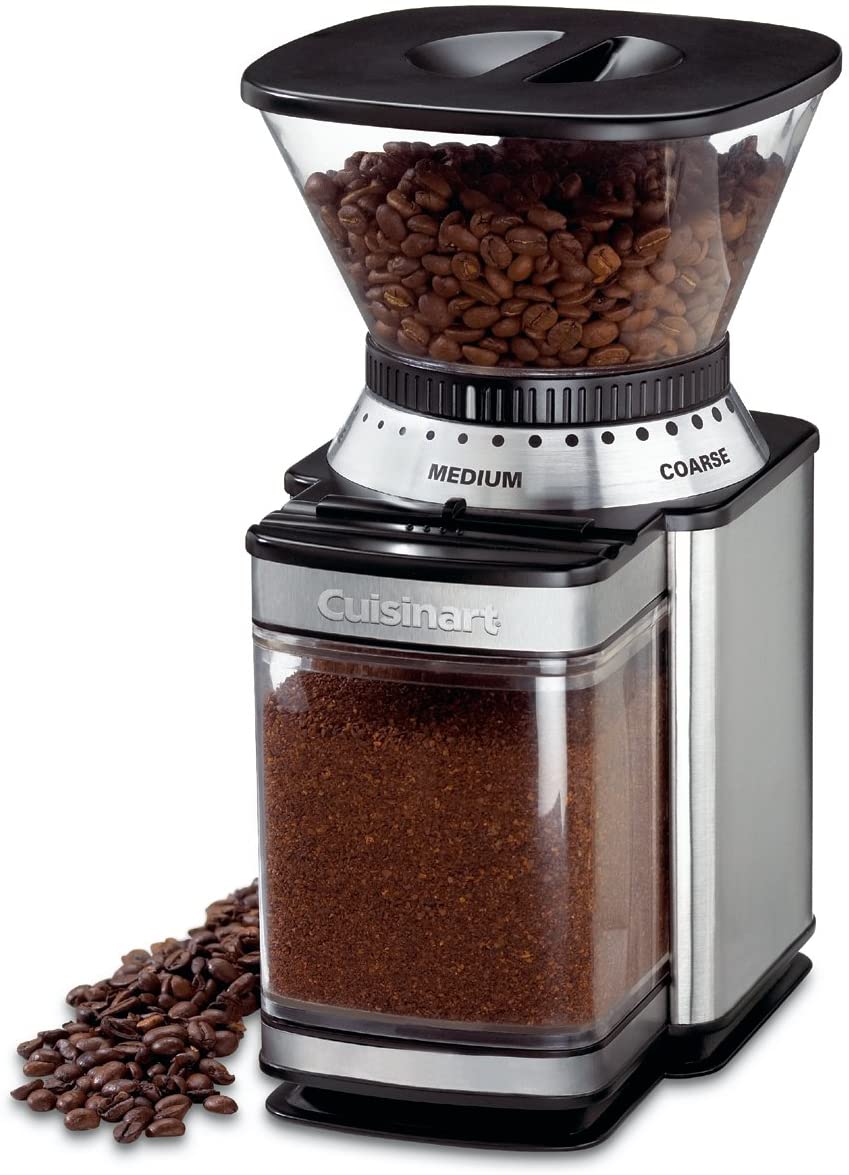 Mr. Coffee Burr Mill Coffee Grinder 10 H x 5 W x 5 D BlackSilver