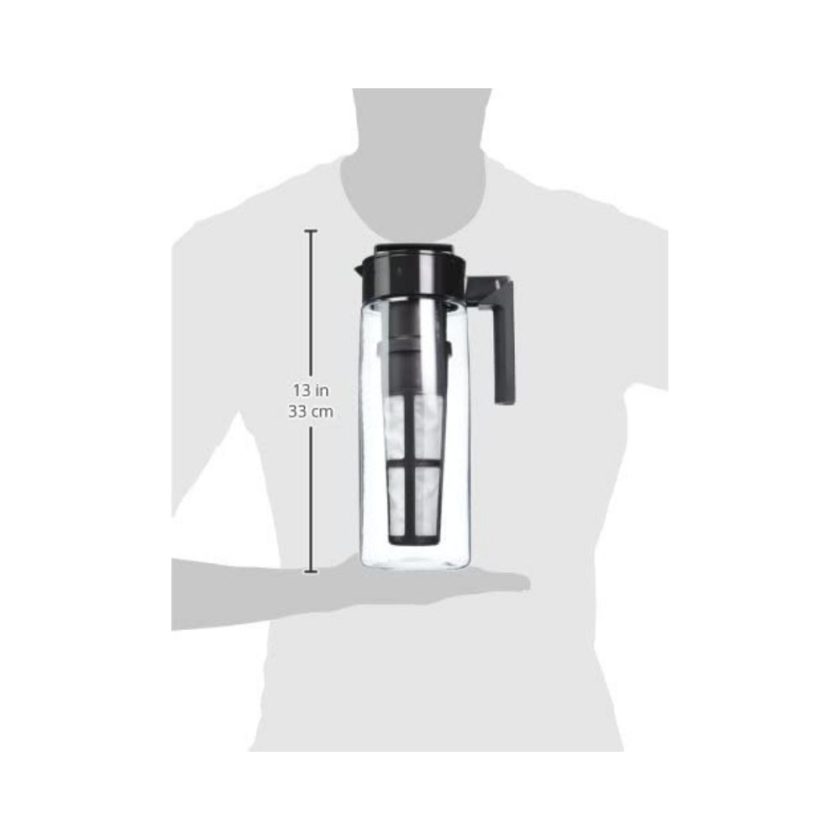 Takeya Patented Deluxe Cold Brew Coffee Maker Black-3