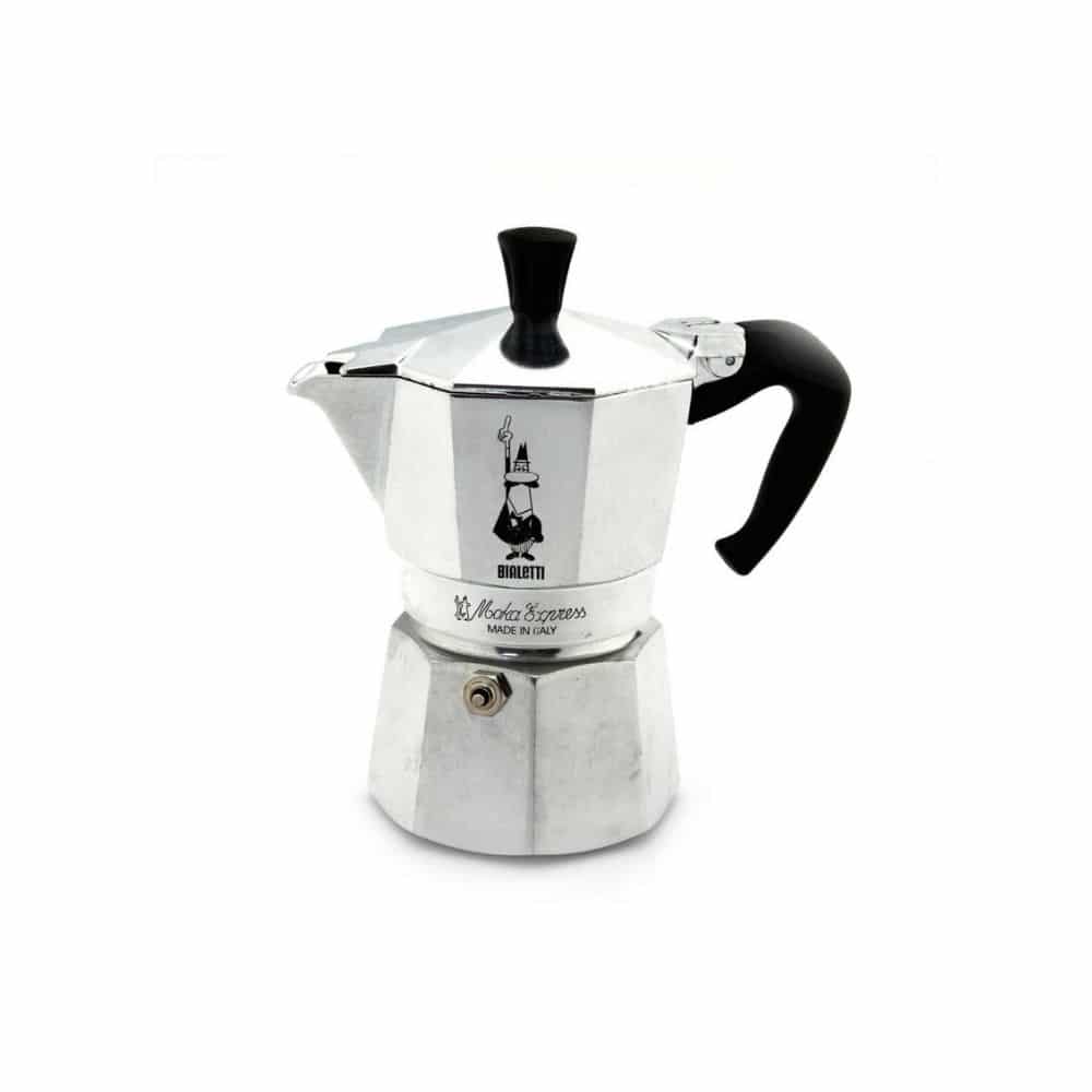 Bialetti 3 Cup Moka Stovetop Espresso Maker - Silver