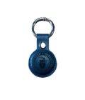 Apple airtag holder keychain navy blue 3