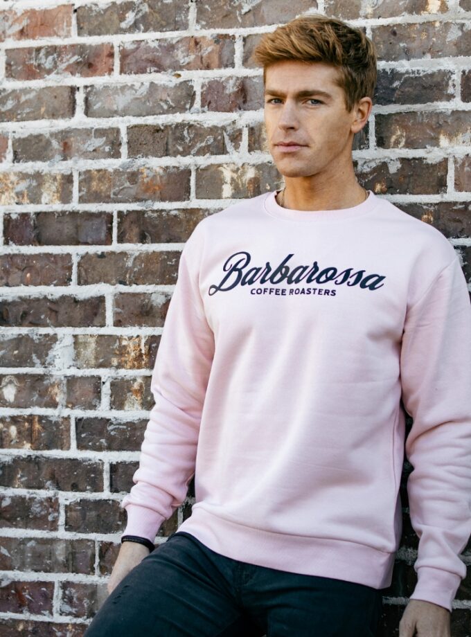 Barbarossa Faded Pink Sweatshirt-3