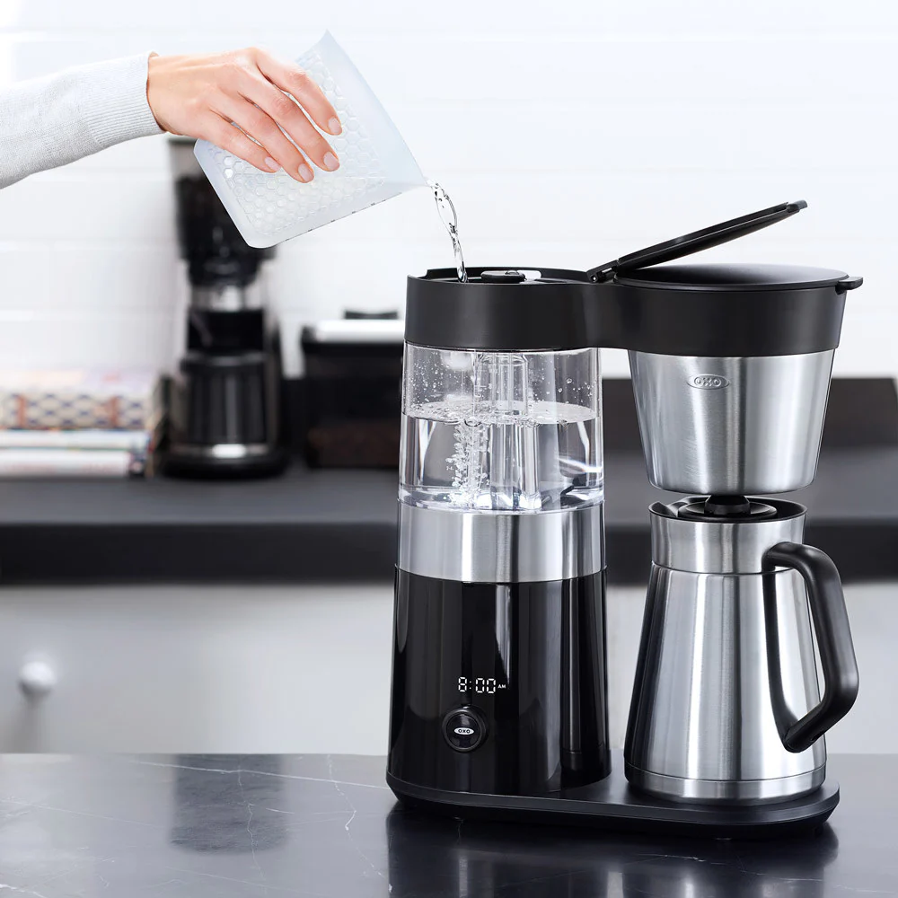  OXO Brew 8 Cup Coffee Maker, Stainless Steel 16 Oz